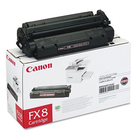 Canon 8955A001 (FX-8) Toner, 3500 Page-Yield, Black 8955A001
